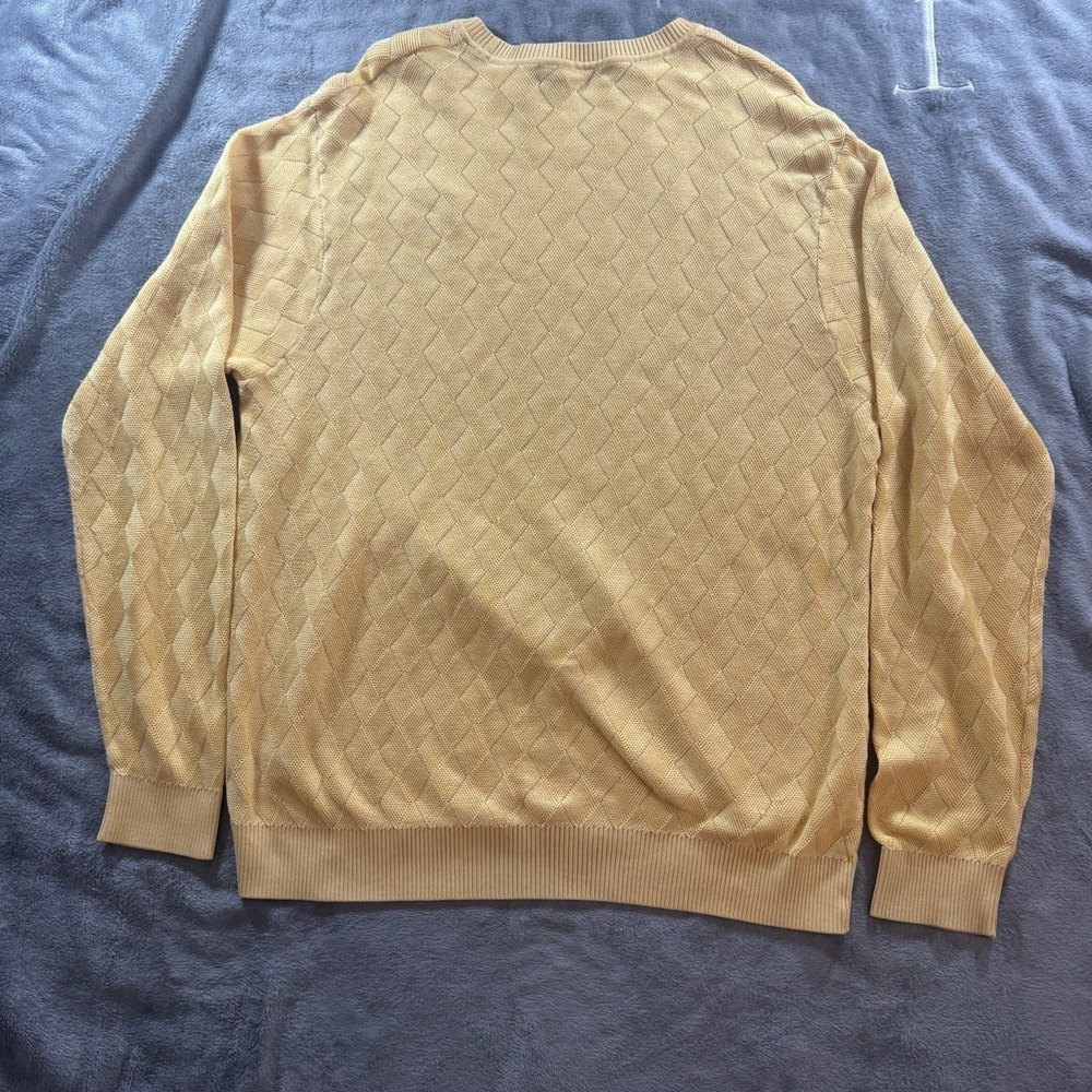Vintage Missouri Tigers Robert Trent Jones Diamond Knit Golf Sweater Mens XL - Picture 3 of 9